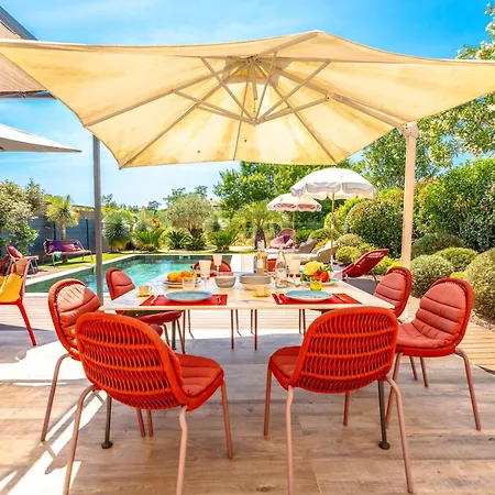 Villa Les Mures L Pool & Garden L Shellter Grimaud